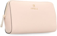 Load image into Gallery viewer, Furla Camelia leather beauty case
