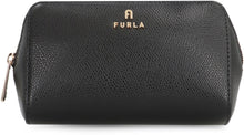 Load image into Gallery viewer, Furla Camelia leather beauty case
