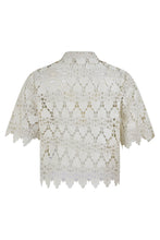 Load image into Gallery viewer, Shirt with lace buttons
