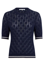 Load image into Gallery viewer, Cotton crochet sweater
