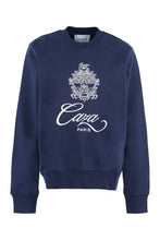 Load image into Gallery viewer, Embroidered logo crew-neck sweatshirt
