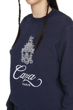 Load image into Gallery viewer, Embroidered logo crew-neck sweatshirt
