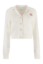 Load image into Gallery viewer, Wool and cashmere cardigan
