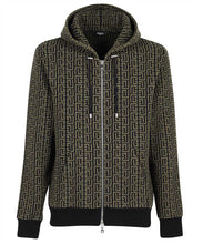 Load image into Gallery viewer, Knitted full-zip sweatshirt
