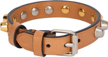 Load image into Gallery viewer, Rockstud bracelet in leather
