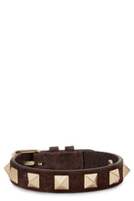 Load image into Gallery viewer, Rockstud bracelet in leather
