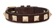 Load image into Gallery viewer, Rockstud bracelet in leather
