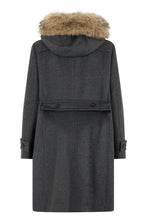 Load image into Gallery viewer, Wool coat with toggles
