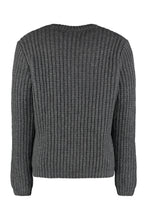 Load image into Gallery viewer, Ribbed crew-neck sweater
