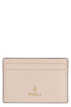 Load image into Gallery viewer, Furla Camelia leather card holder
