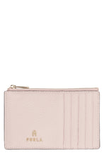 Load image into Gallery viewer, Furla Camelia Leather card holder
