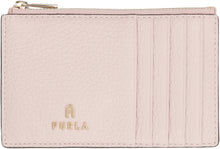 Load image into Gallery viewer, Furla Camelia Leather card holder
