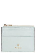 Load image into Gallery viewer, Furla Camelia leather card holder
