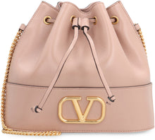 Load image into Gallery viewer, Valentino Garavani - VLogo Signature Leather bucket bag
