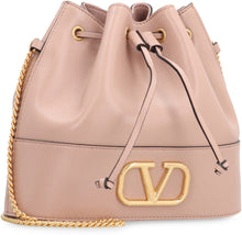 Load image into Gallery viewer, Valentino Garavani - VLogo Signature Leather bucket bag
