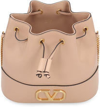 Load image into Gallery viewer, VLogo Signature Leather bucket bag
