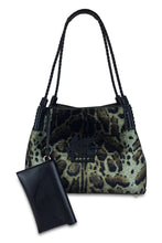 Load image into Gallery viewer, Libra Tote bag with leopard print

