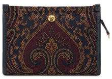 Load image into Gallery viewer, Pouch with paisley pattern
