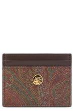 Load image into Gallery viewer, Card holder with paisley pattern
