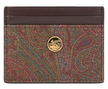 Load image into Gallery viewer, Card holder with paisley pattern
