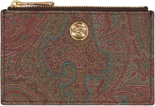 Load image into Gallery viewer, Fabric cardholder Paisley

