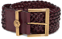 Load image into Gallery viewer, Woven leather belt
