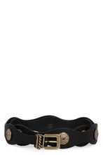 Load image into Gallery viewer, Leather belt with studs
