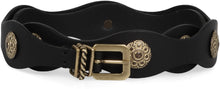 Load image into Gallery viewer, Leather belt with studs
