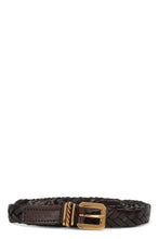 Load image into Gallery viewer, Braided leather belt
