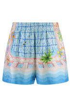 Load image into Gallery viewer, Printed silk shorts
