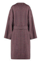 Load image into Gallery viewer, Wool long coat
