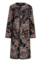 Load image into Gallery viewer, Reversible coat in jacquard pattern
