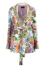Load image into Gallery viewer, Printed silk night gown
