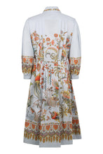 Load image into Gallery viewer, Cotton chemisier dress with Paisley print
