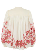 Load image into Gallery viewer, Cotton shirt with floral print
