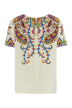 Load image into Gallery viewer, Printed silk blouse
