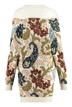 Load image into Gallery viewer, Jacquard knit cardigan
