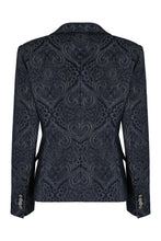 Load image into Gallery viewer, Denim jacquard jacket
