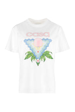 Load image into Gallery viewer, Cotton crew-neck T-shirt
