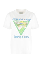 Load image into Gallery viewer, Cotton crew-neck T-shirt

