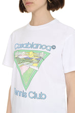 Load image into Gallery viewer, Cotton crew-neck T-shirt
