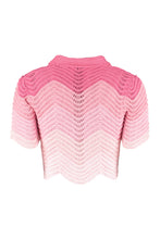 Load image into Gallery viewer, Cotton knit polo shirt
