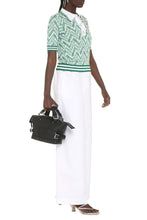 Load image into Gallery viewer, Jacquard knit polo shirt
