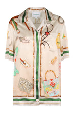 Load image into Gallery viewer, Printed silk shirt
