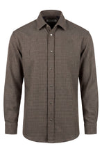 Load image into Gallery viewer, Checked shirt with metal buttons
