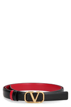Load image into Gallery viewer, VLogo Signature Reversible leather belt
