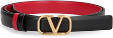 Load image into Gallery viewer, VLogo Signature Reversible leather belt
