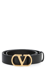 Load image into Gallery viewer, Vlogo Signature leather belt
