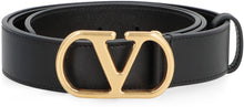 Load image into Gallery viewer, Vlogo Signature leather belt
