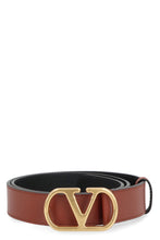 Load image into Gallery viewer, Vlogo Signature leather belt
